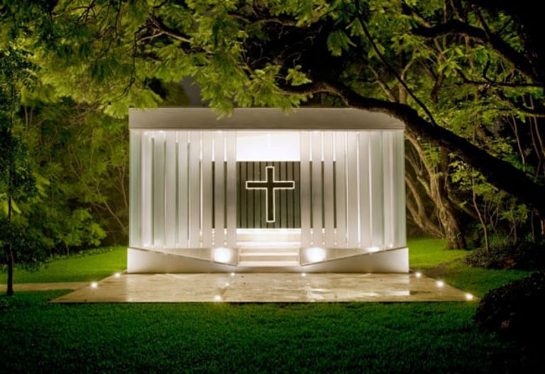 Estancia Chapel BNKR arquitectura capilla nupcial México
