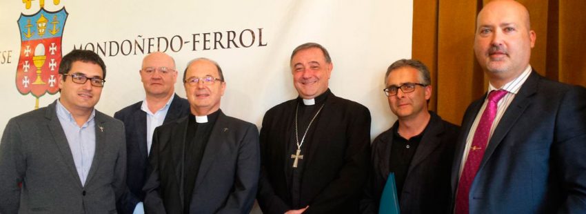 Luis Ángel de las Heras, en la presentación de los nombramientos diocesanos obispo