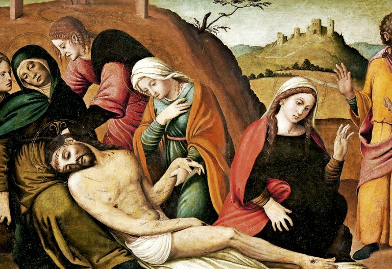 La Piedad, cuadro de Juan de Vitoria exposición Signum Caravaca de la Cruz Año Jubilar