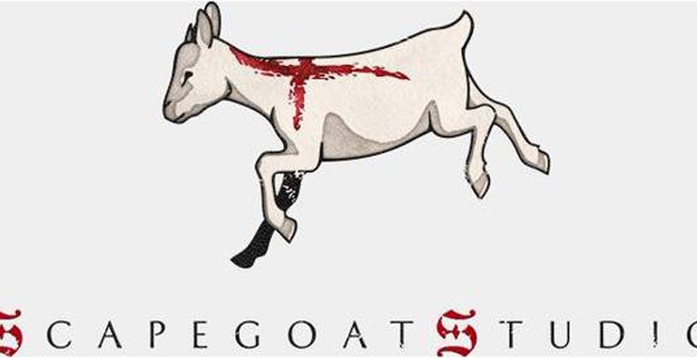 Scapegoat Studio logotipo del estudio de Jonathan Mayer, artista luterano