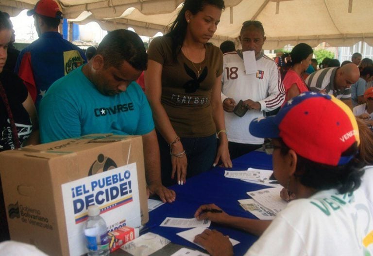 oposición Venezuela convoca referéndum contra la propuesta de Asamblea Constituyente de Nicolás