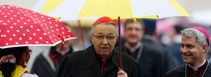 El cardenal arzobispo de Paris André Vingt-Trois, en Roma