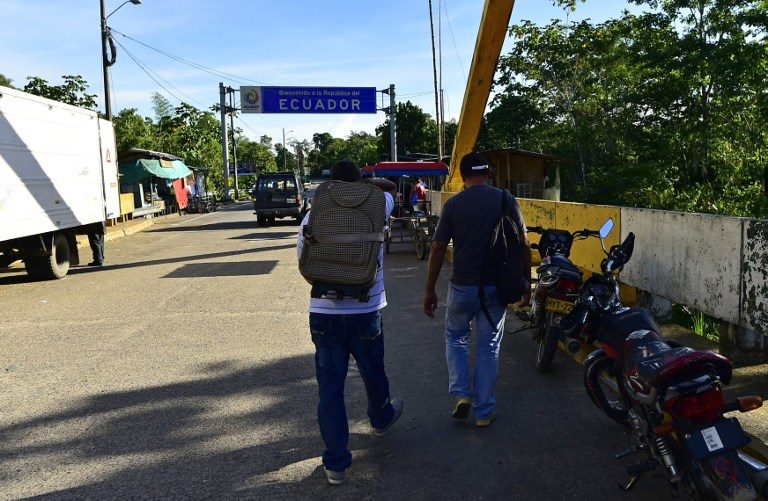 1er encuentro Colombia-Ecuador sobre migrantes