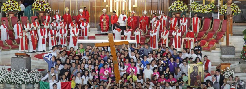 Signos de la JMJ comienzan, a los pies de la Morenita, su recorrido rumbo a Panamá-2019