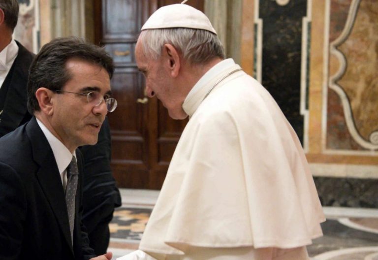 El Papa Francisco recibe al periodista Alfredo Somoza en el Vaticano/L'Osservatore Romano