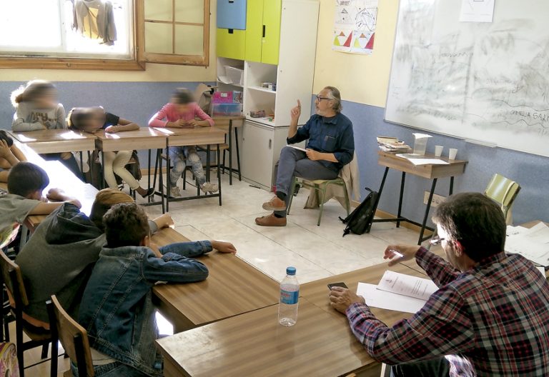 taller de lectura Escribir como lectores en la Cañada Real Madrid Fundación SM y AELE