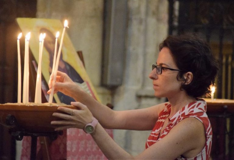 Vigilia de oración en la basílica de San Just de Barcelona convocada por Sant'Egidio tras los atentados/SANT'EGIDIO
