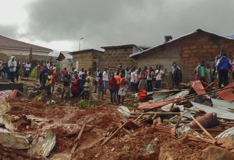 Los efectos devastadores de las inundaciones en Freetown-Sierra Leona/EFE