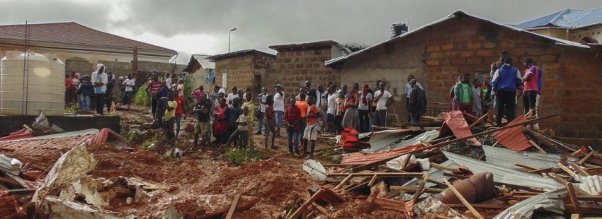 Los efectos devastadores de las inundaciones en Freetown-Sierra Leona/EFE