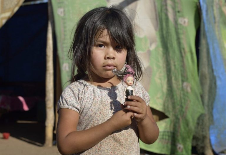 Una menor indígena de Villamontes,Bolivia/CNS