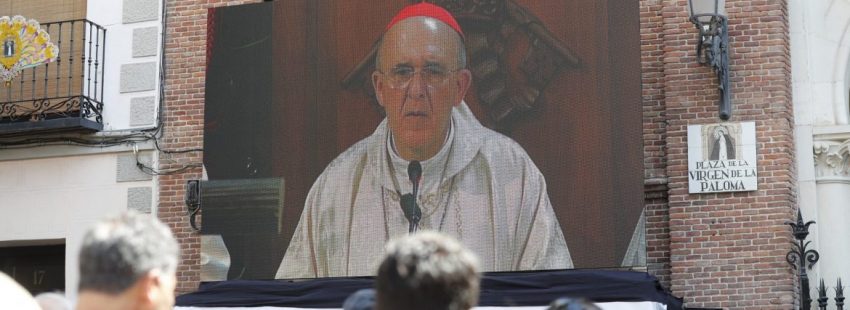 La Misa solemne en honor a la Virgen de la Paloma, presidida por el cardenal Carlos Osoro, arzobispo de Madrid/EFE