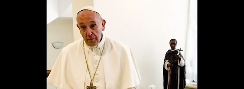 El papa Francisco envía un video-mensaje al pueblo peruano previo a su visita
