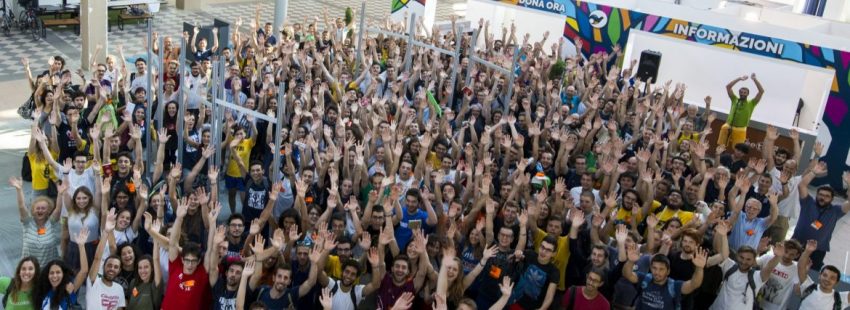 Voluntarios de Meeting Rimini 2017 organizado por Comunión y Liberación/CYL
