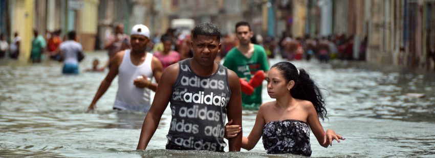 Inundaciones en Cuba tras el paso del huracán Irma
