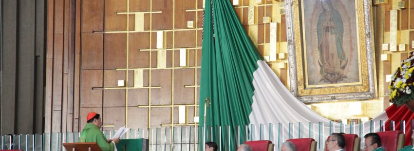 Arzobispo de México a la Guadalupana:  “Venimos como niños asustados para que nos abraces”