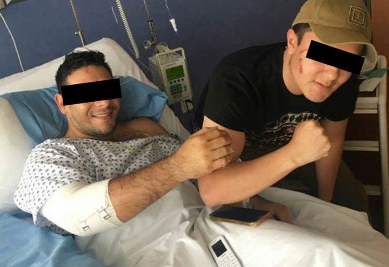 Voluntarios que fueron atacados, están fuera de peligro