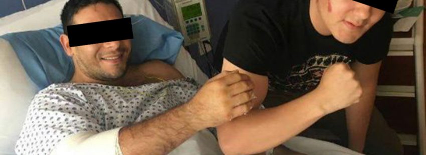 Voluntarios que fueron atacados, están fuera de peligro