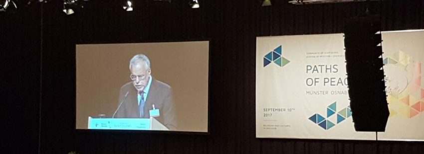 Caminos de Paz 2017 organizado por Comunidad de SantEgidio septiembre 2017 Andrea Riccardi