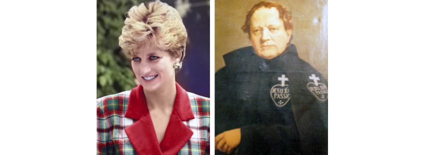 La Princesa Diana de Gales y su tatarabuelo pasionista Ignatius Spencer beatificación