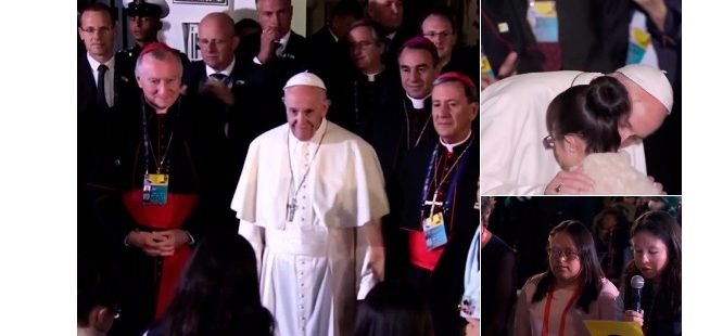 Francisco: “No se olviden de rezar por mí, porque yo soy muy vulnerable”