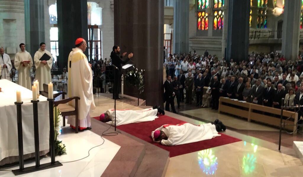 El cardenal arzobispo de Barcelona, Juan José Omella, ordena obispos auxiliares a Sergi Gordo y Antonio Vadell