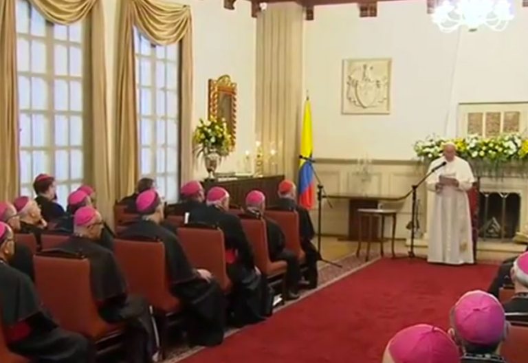 papa Francisco encuentro Comité Directivo del CELAM Colombia 7 septiembre 2017