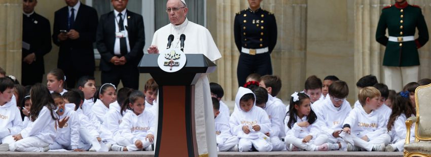 papa Francisco en Colombia discurso autoridades 6-10 septiembre 2017