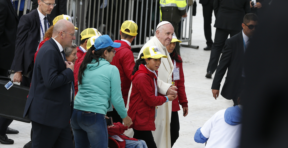 papa Francisco viaje Colombia preside Misa en Parque Simón Bolívar Bogotá 7 septiembre 2017