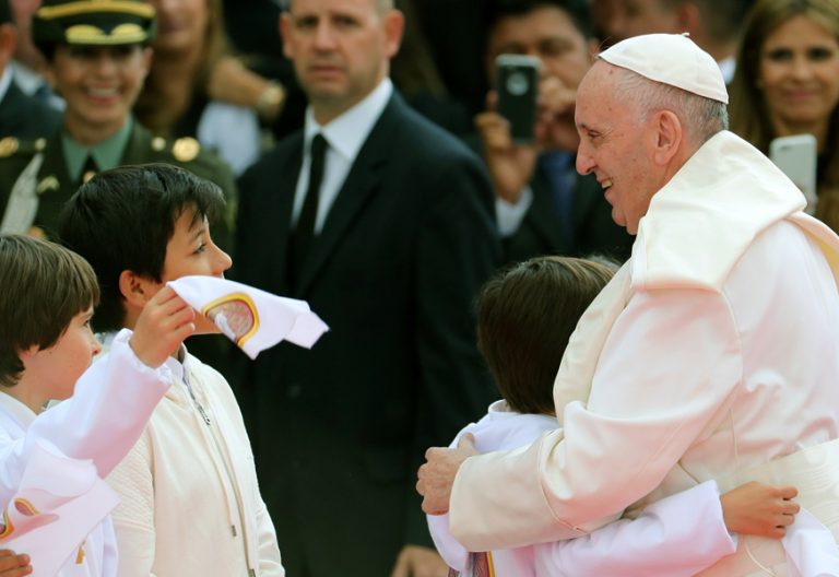 papa Francisco viaje Colombia ceremonia de bienvenida 6 septiembre 2017