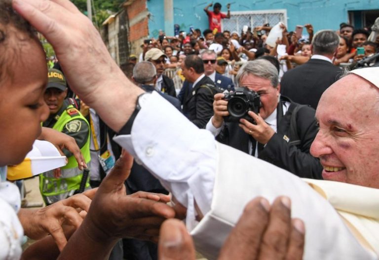 El Papa Francisco en Cartagena (Colombia) el 10 de septiembre de 2017/EFE