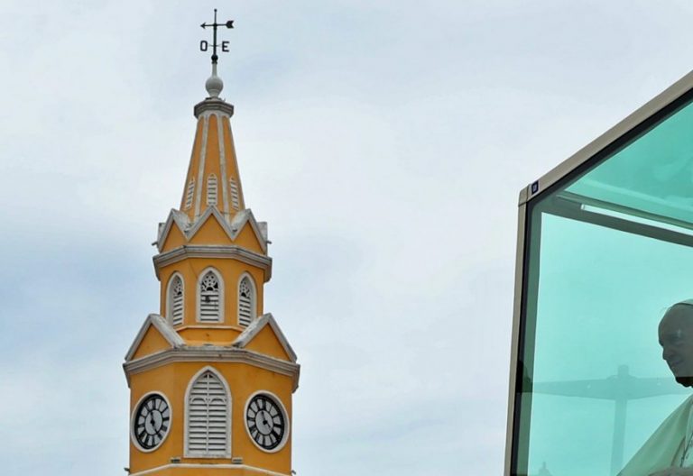 El Papa Francisco en Cartagena (Colombia) el 10 de septiembre de 2017/EFE