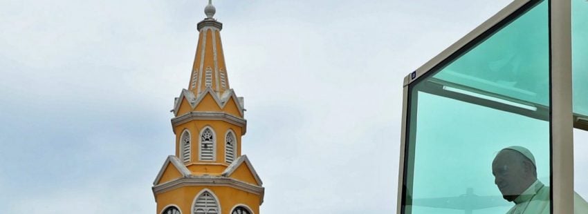 El Papa Francisco en Cartagena (Colombia) el 10 de septiembre de 2017/EFE