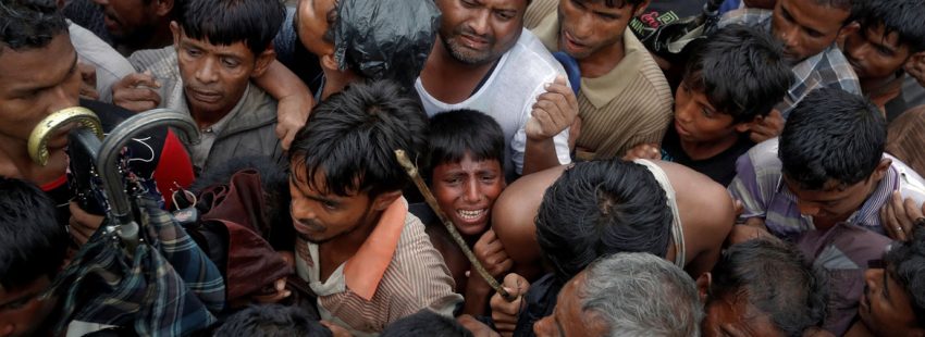 rohinyas minoría musulmana en Myanmar desplazados en Bangladesh