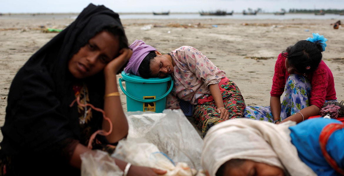 rohinyas minoría musulmana en Myanmar desplazados en Bangladesh