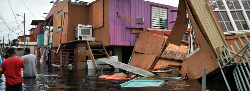 El huracán María causa 13 víctimas mortales a su paso por Puerto Rico 20 septiembre 2017