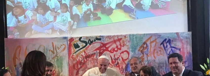 El F.C. Barcelona renueva su compromiso con el proyecto Scholas Ocurrentes que impulsa el Papa