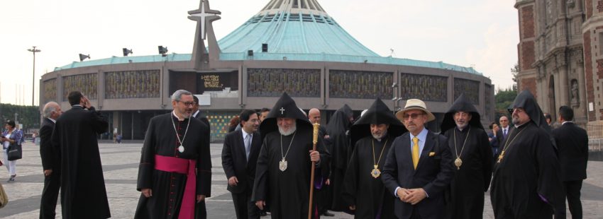 Líder de la Iglesia Católica Armenia visita México para solidarizarse con los afectados por los