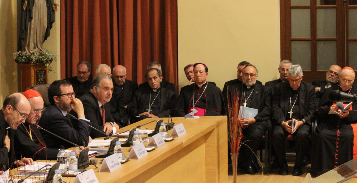 Inauguración del curso 2017-2018 en la Universidad San Dámaso, en Madrid