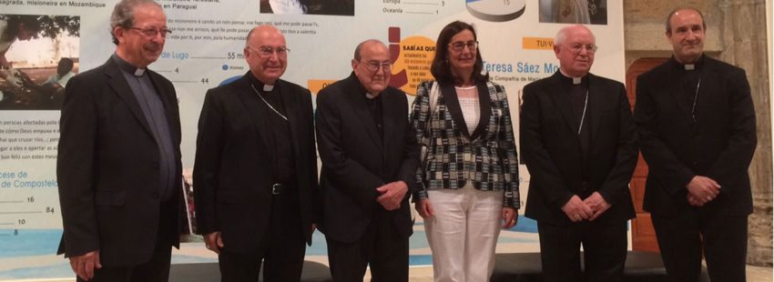 Inaugurada en Santiago la exposición ‘El Domund al descubierto’