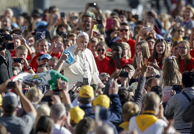 papa Francisco audiencia general miércoles 11 octubre 2017