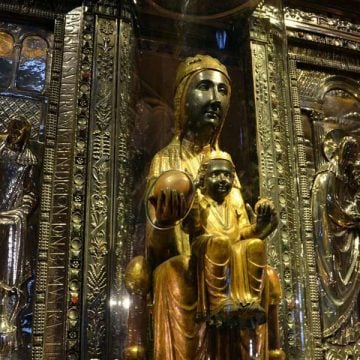 Virgen de Montserrat moreneta Cataluña