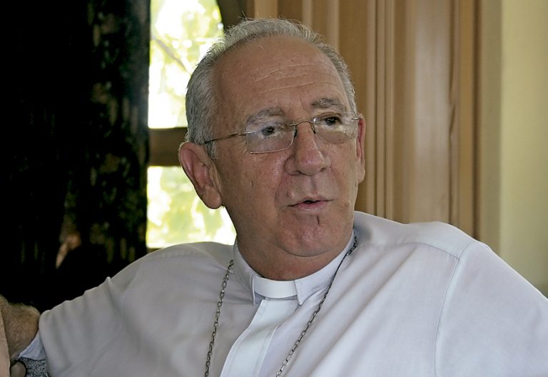 Emilio Aranguren, obispo de Holguín nuevo presidente obispos Cuba