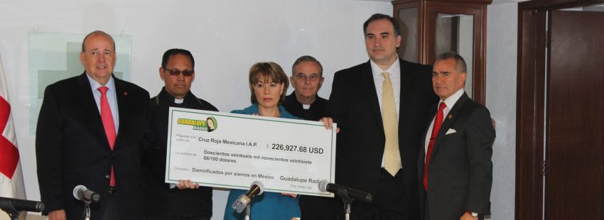 Migrantes de EE.UU. envían donativo para afectados por los terremotos en México