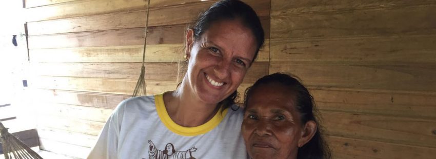Verónica Rubí, misionera laica argentina vinculada al proyecto de los Maristas en la triple frontera de Brasil, Colombia y Perú