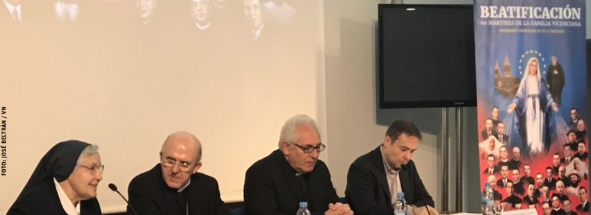 rueda de prensa en Madrid para presentar los detalles de la beatificación en Madrid de 60