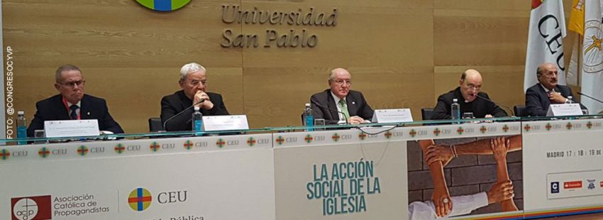 jornada inaugural 19 Congreso Católicos y Vida Pública Madrid noviembre 2017