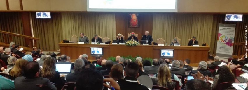 encuentro entre sindicatos e Iglesia en el Vaticano noviembre 2017