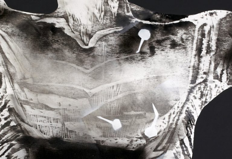 fragmento de Beyond Serie cuadros de Albina Yaloza