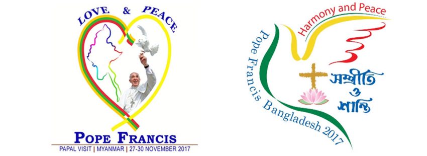 logos de la visita apostólica del papa Francisco a Myanmar y Bangladesh 26 noviembre 1 diciembre 2017