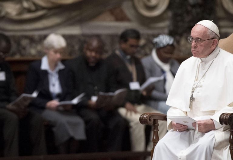 papa Francisco preside oración por la paz en RD Congo y Sudán del Sur noviembre 2017